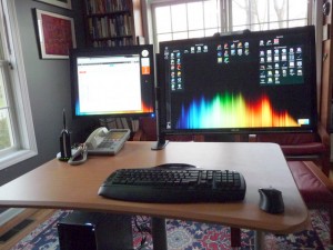 Zero things on the desk for better productivity
